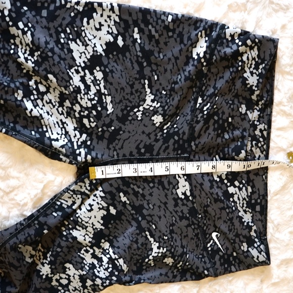 NIKE Ten One Legend Poly Drift Training Leggings Dri Fit - Camo Gray - L - Picture 11 of 13